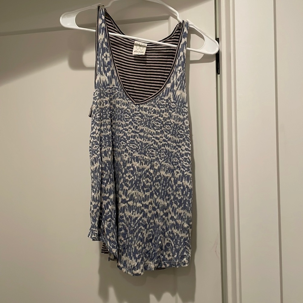 Ella moss sleeveless shirt